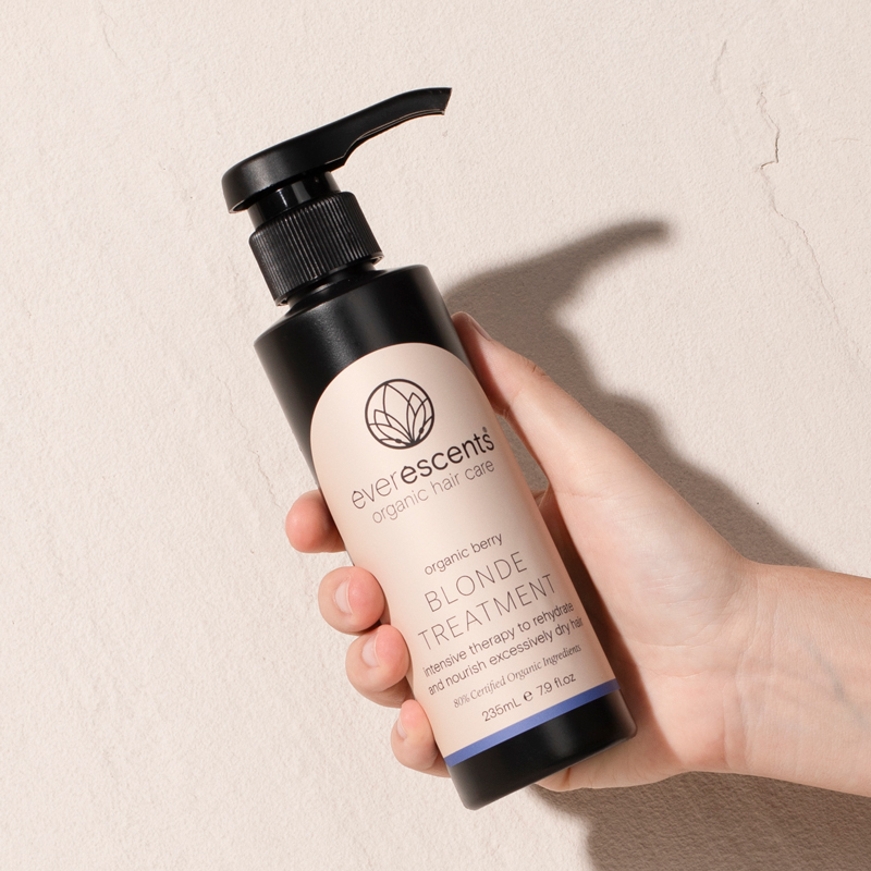 Berry Blonde Treatment Handshot